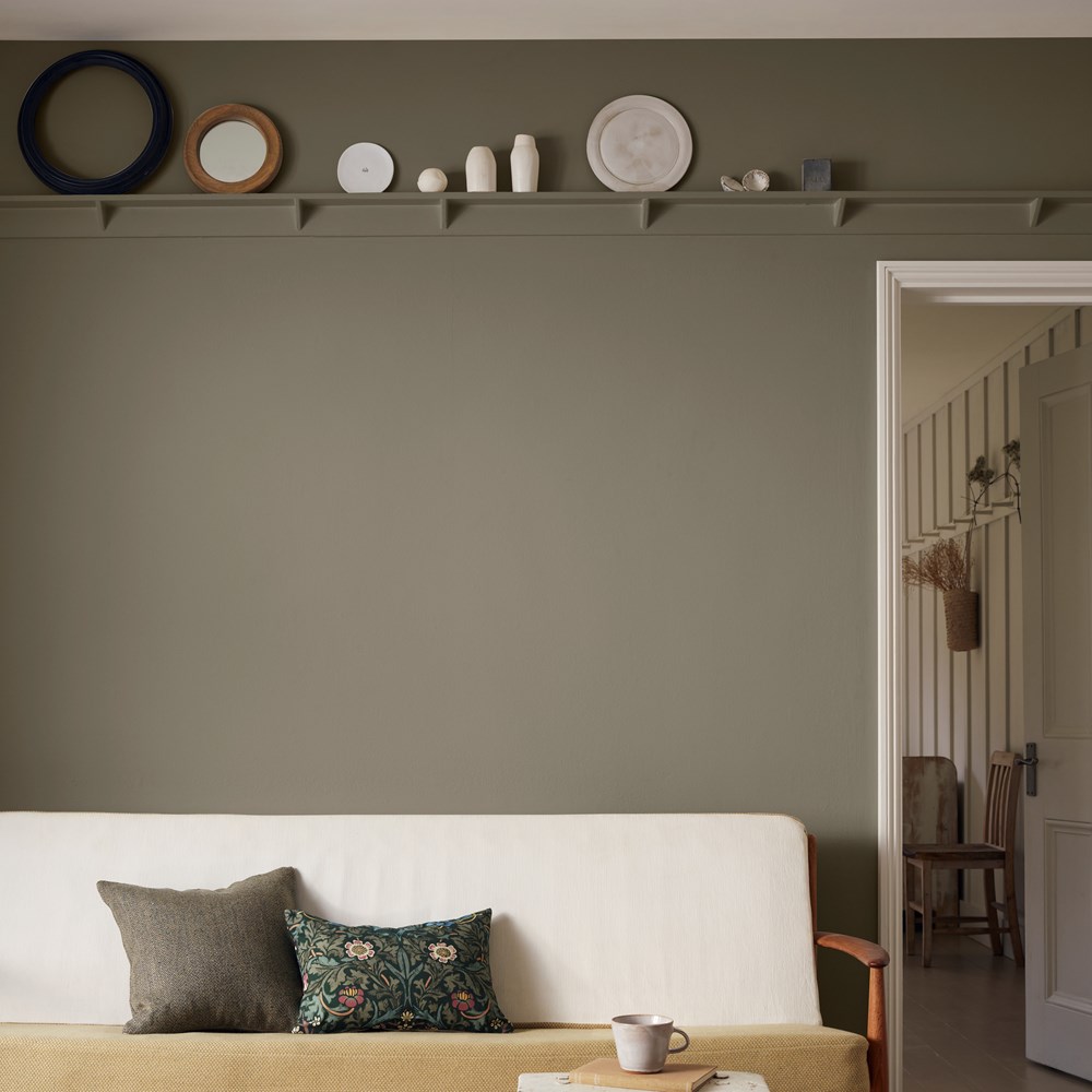 Chalky Matt Paint by Morris & Co in Standen Clay